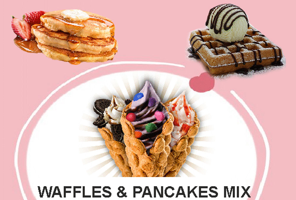 Συνταγή για Waffles & Pancakes Mix