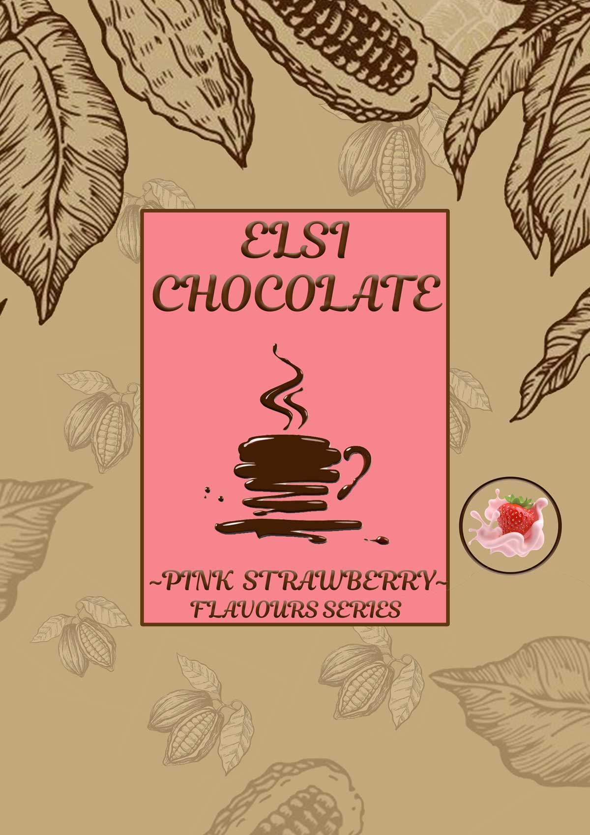 Ρόφημα Σοκολάτας – Elsi Pink Strawberry – Flavours Series